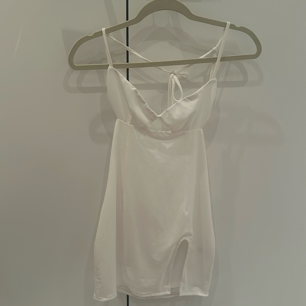 Meshki White Mini Dress
